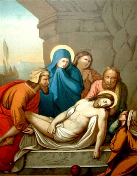 14th station of the cross images